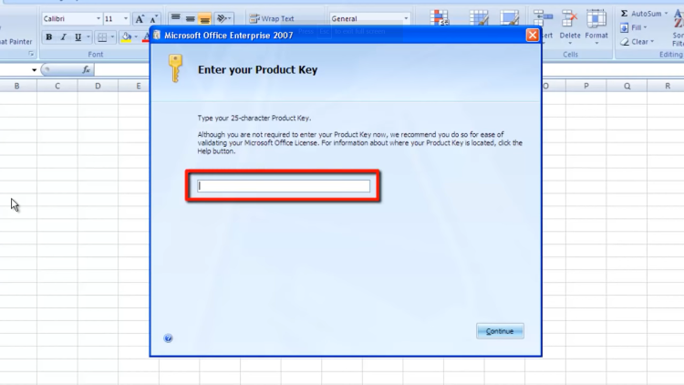 How To Activate MS Office 2007 With Product Key